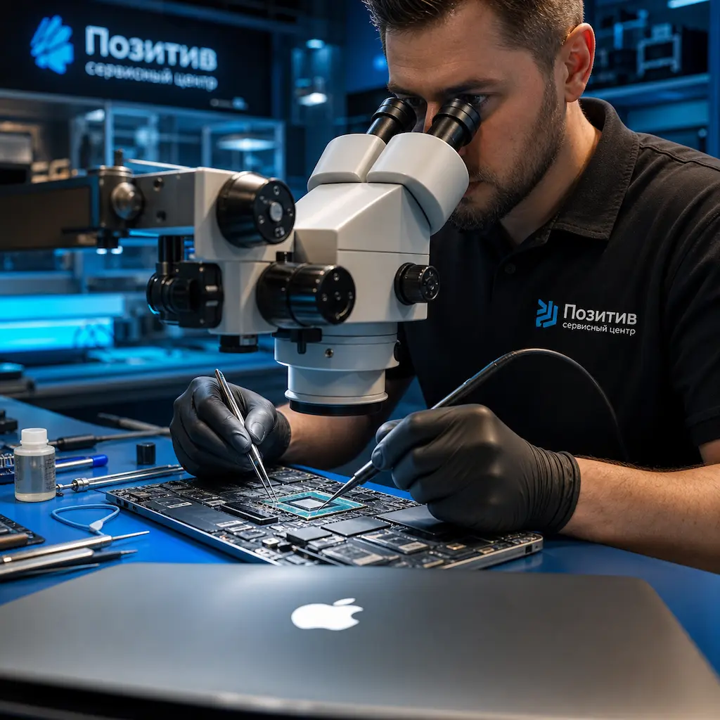 Замена видеокарты Apple MacBook в Череповце
