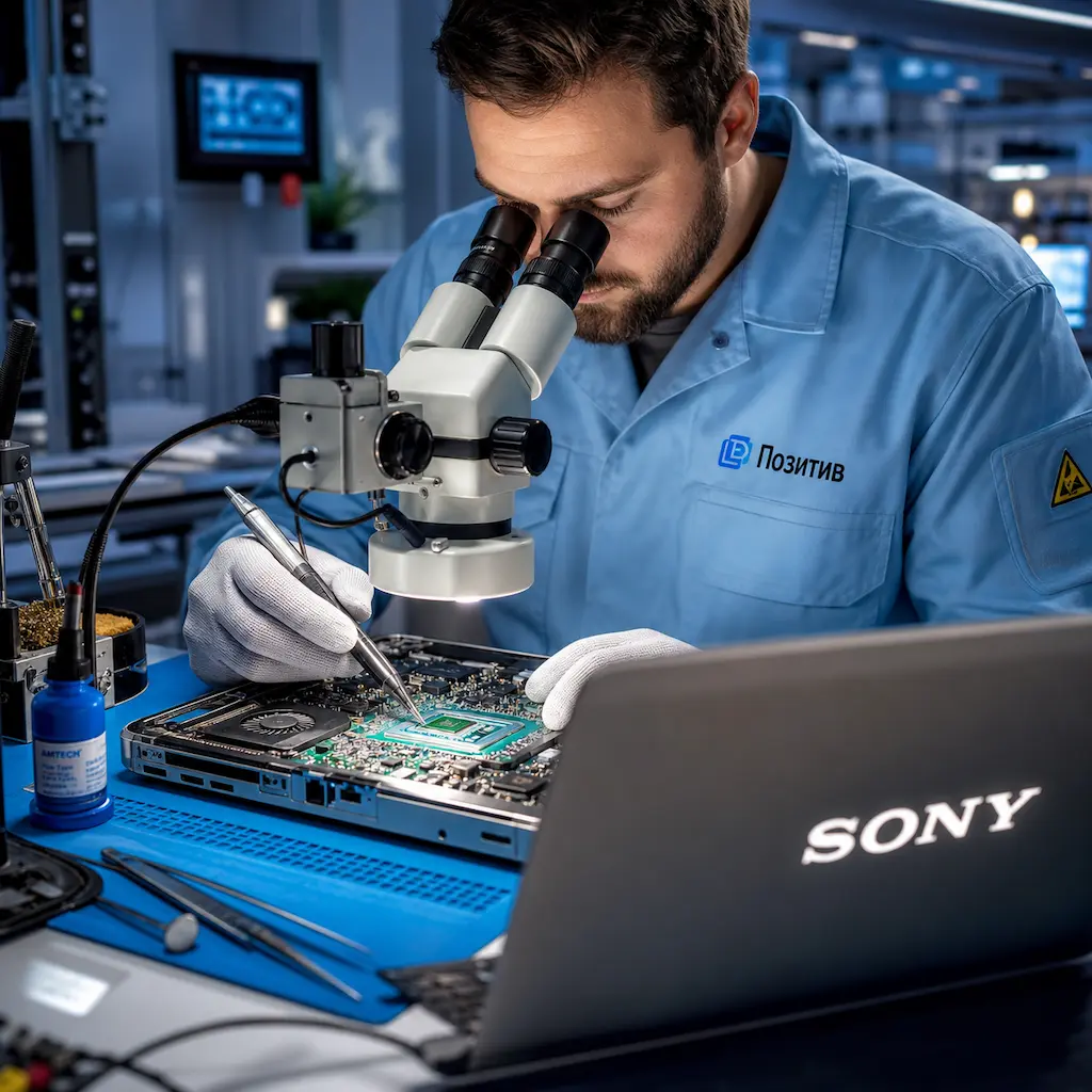 Замена видеокарты ноутбука Sony в Череповце