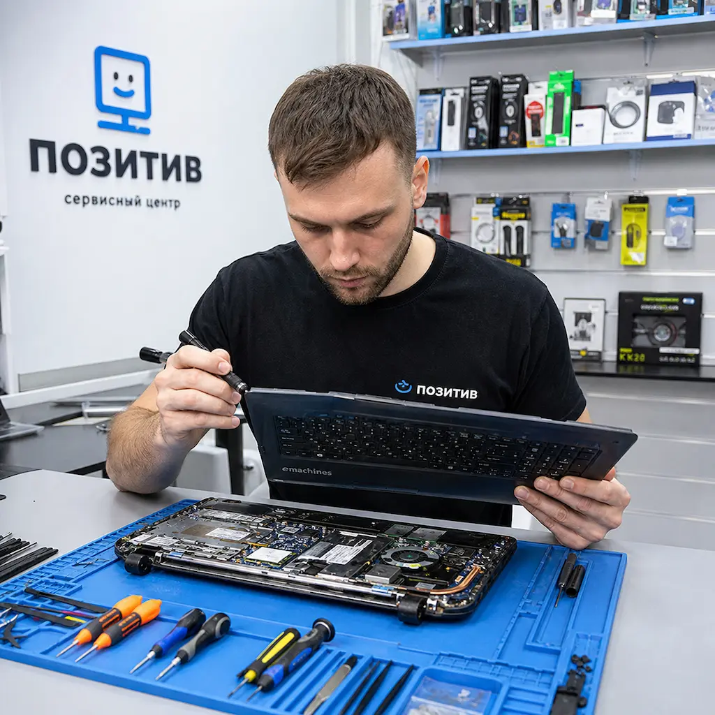 заменить клавиатуру на ноутбуке Emachines в Череповце