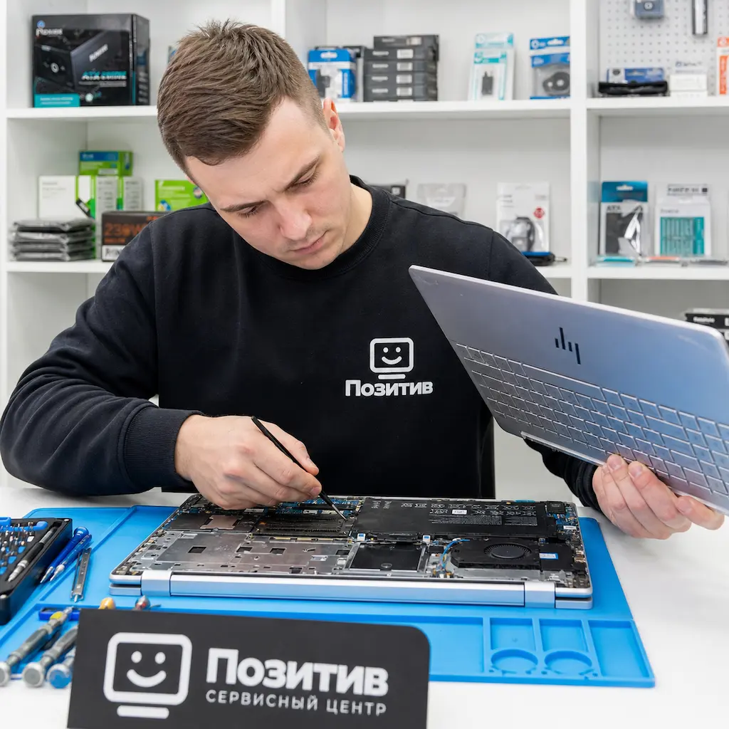 заменить клавиатуру на ноутбуке HP в Череповце
