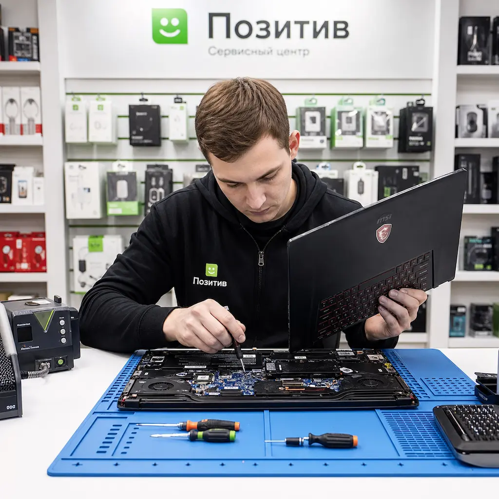 заменить клавиатуру на ноутбуке MSI в Череповце