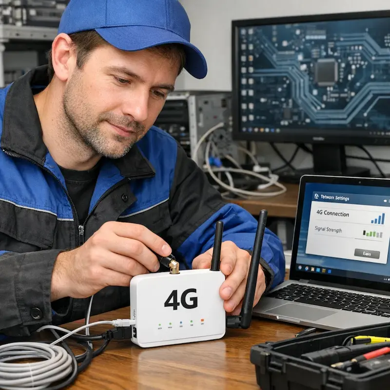 Настройка 4G модема в Череповце