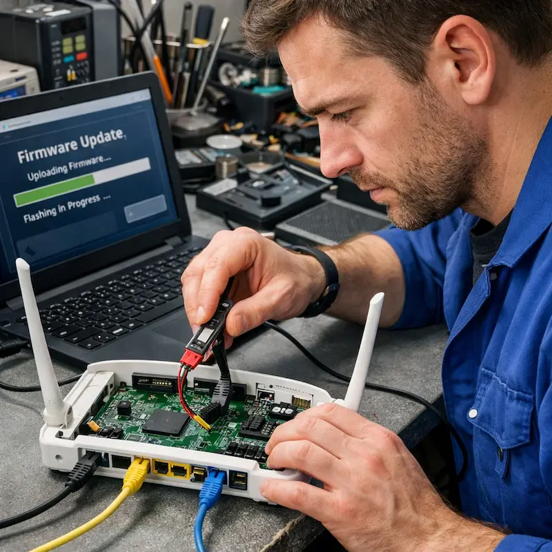 Обновление прошивки роутера в Череповце