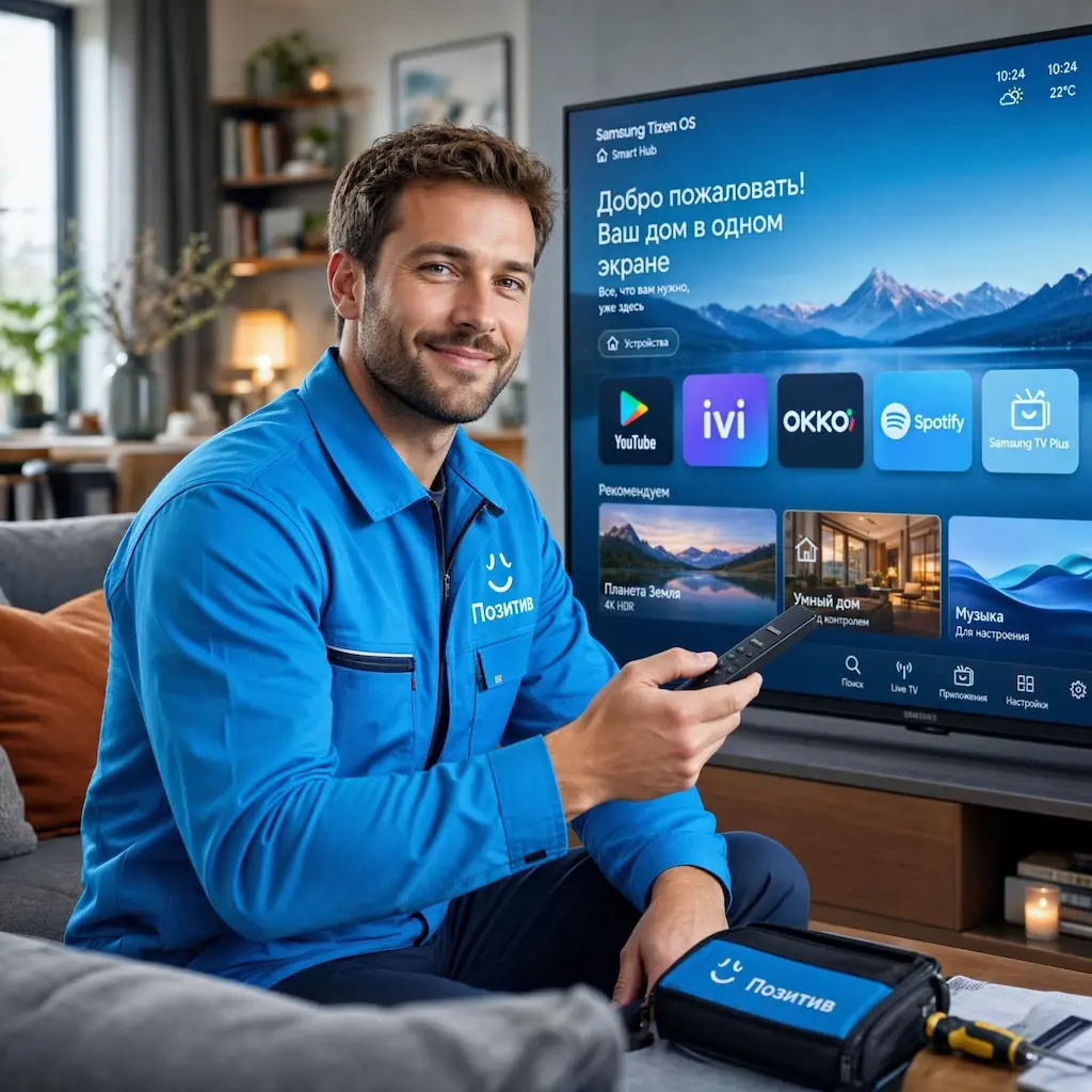 Настройка Smart TV в Череповце