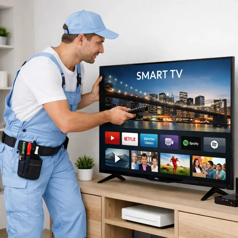 Как вызвать мастера для настройки Smart TV в Череповце