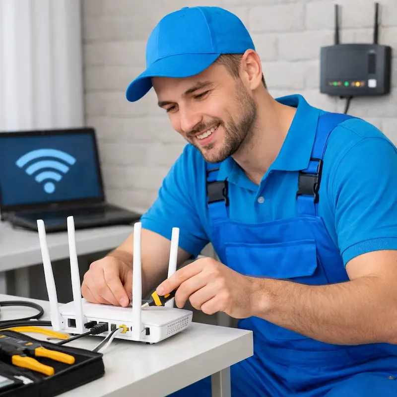 Настройка Wi - Fi в Череповце