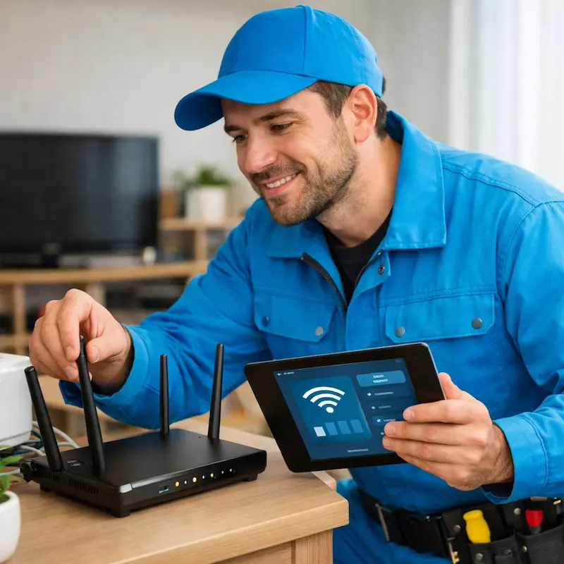Настройка Wi-Fi для квартиры, дома и офиса в Череповце