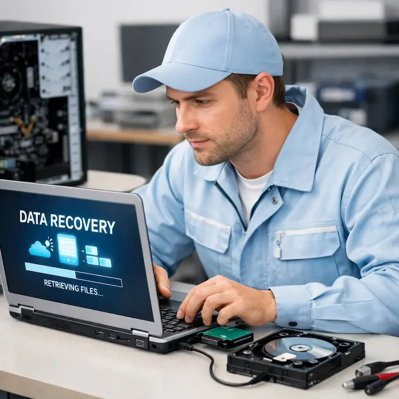 Восстановление данных и файлов в Череповце