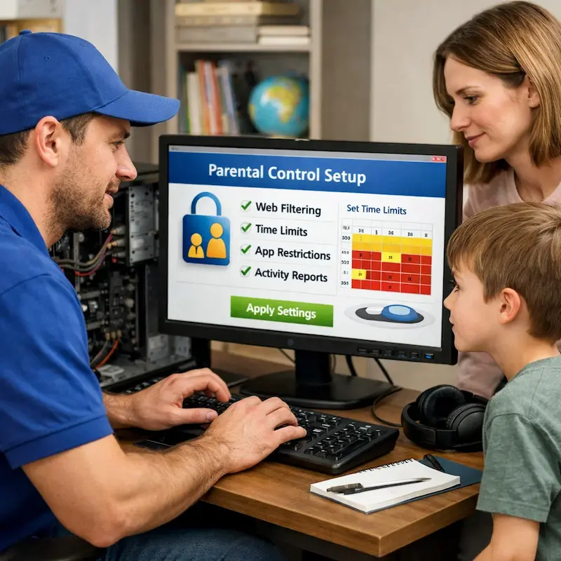 установка родительского контроля в Череповце