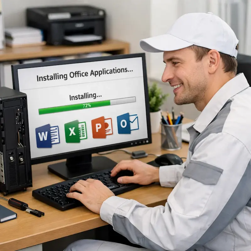 Установка и настройка программ на компьютере в Череповце