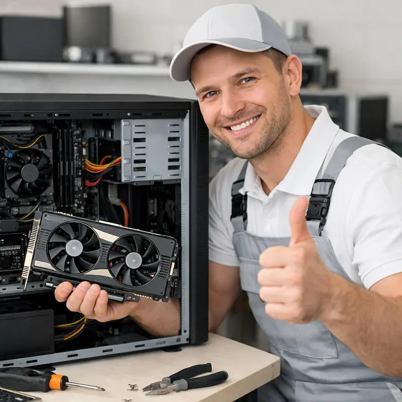 Замена видеокарты ПК в Череповце